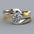 Duotone Inlaid Goose Egg Ring - LauBelle Brand