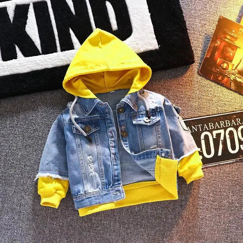 Spring Denim Jacket for Boys - LauBelle Brand