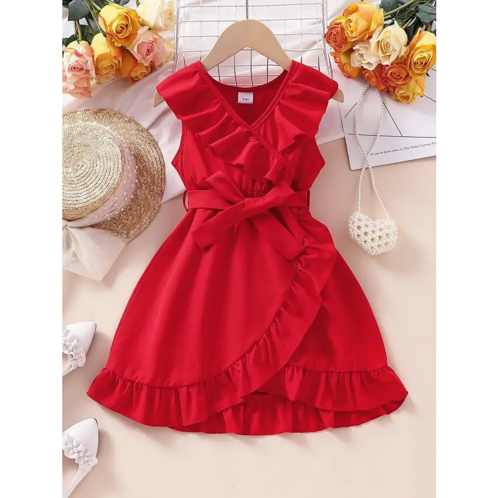 Frilly Chic Dress for Elegant and Playful Style - LauBelle