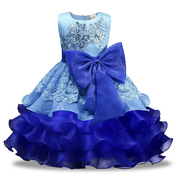 GlitterTwirl Sparkle Dress for Girls with Glittery Design - LauBelle