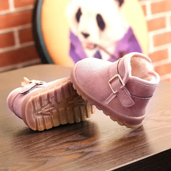 CozyKids Short Boots for Warm and Comfortable Feet - LauBelle
