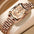 AquaChic Womens Luxe All-Occasion Stainless Steel Watch - LauBelle