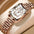 AquaChic Womens Luxe All-Occasion Stainless Steel Watch - LauBelle
