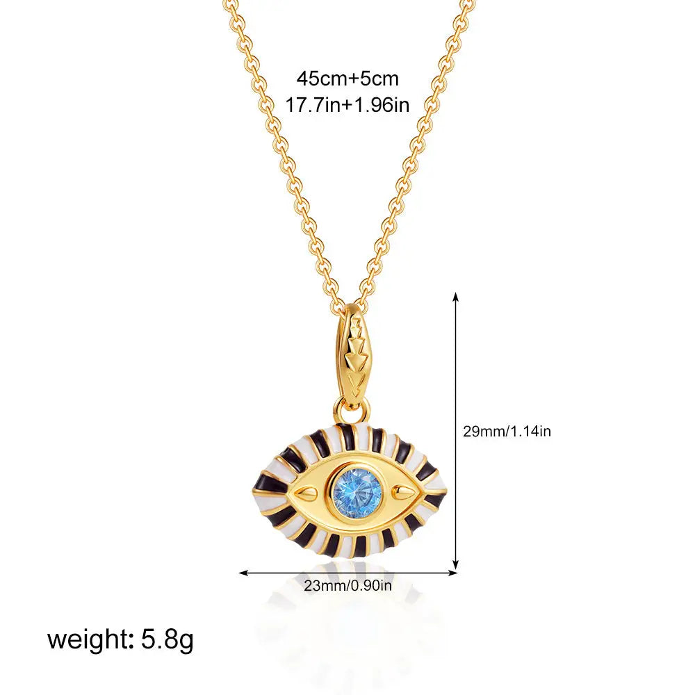 Prismatic Gem Clavicle Charm Necklace - LauBelle Brand