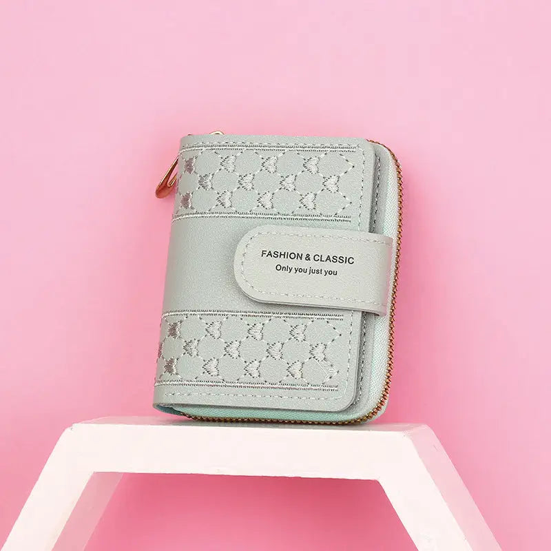 ChicStitch Women's Embroidered Leather Shorts - LauBelle