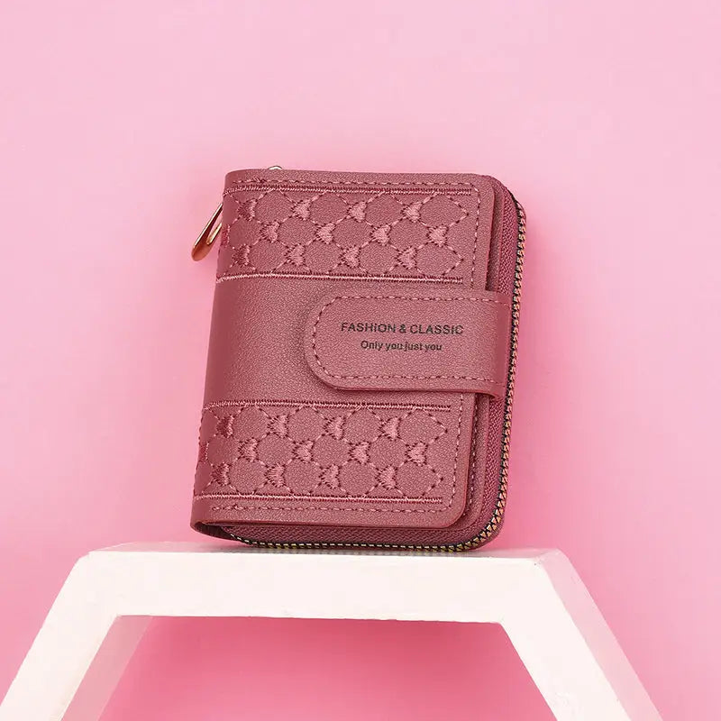 ChicStitch Women's Embroidered Leather Shorts - LauBelle