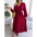 Cross Pleat Maxi Dress with Flattering Silhouette - LauBelle Brand