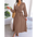 Cross Pleat Maxi Dress with Flattering Silhouette - LauBelle Brand