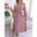 Cross Pleat Maxi Dress with Flattering Silhouette - LauBelle Brand