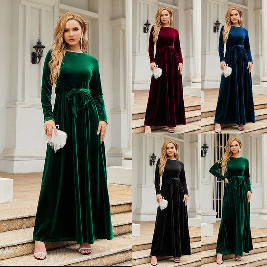 Elegant And Elegant Lady's Long Dress - LauBelle