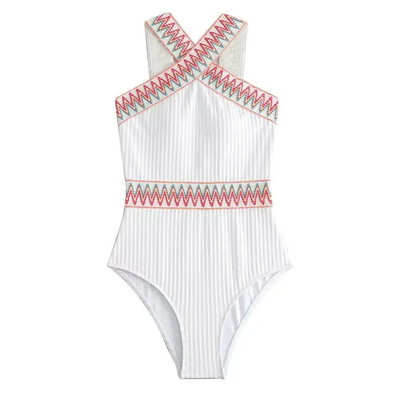 EuroAm Split Swimsuit Premium Chic Beachwear for Summer - LauBelle