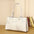 Vintage Luxe PU Shoulder Bag with Pocket Charm - LauBelle
