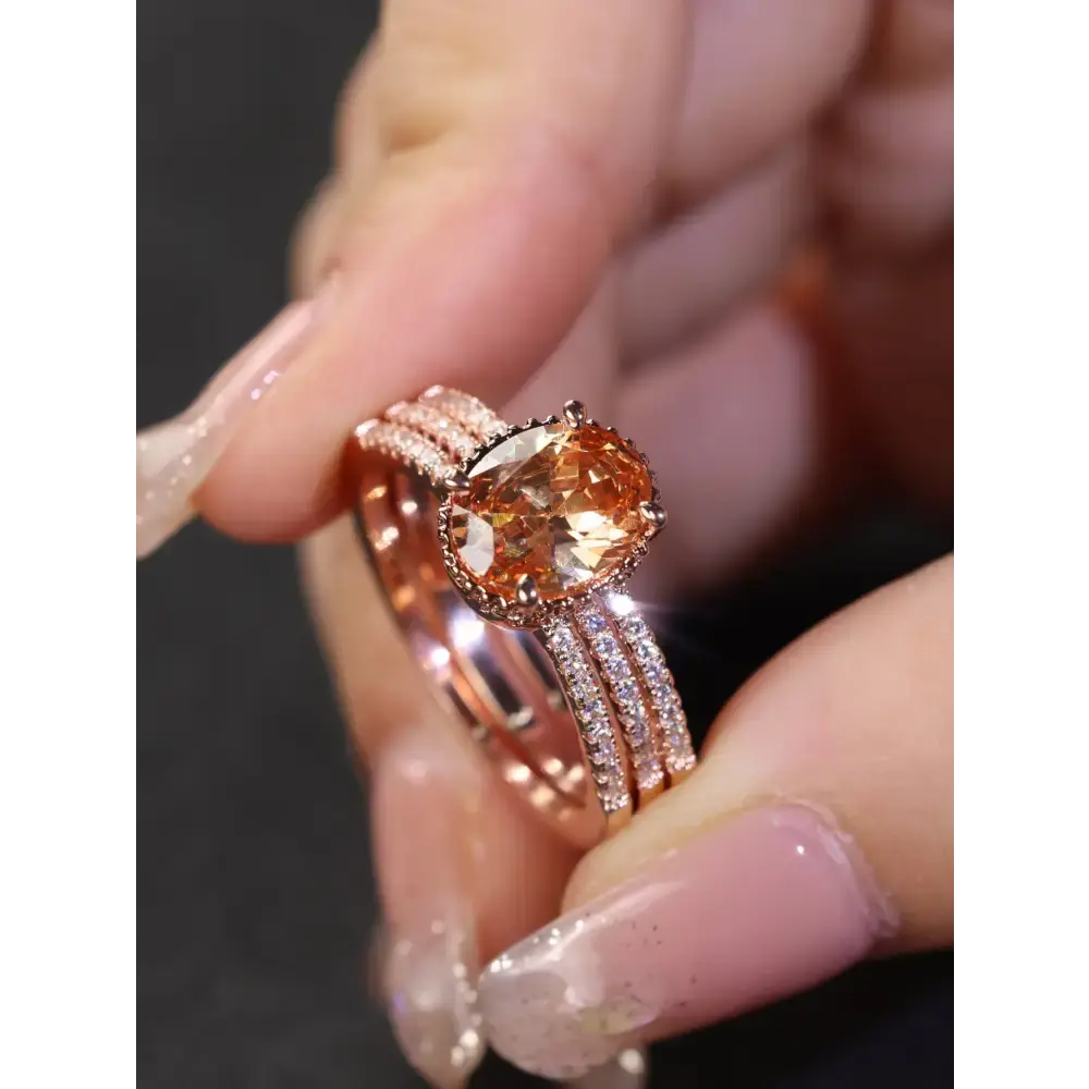 Elegance Womens Round Diamond Personality Ring - LauBelle