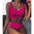 Chic High-Waist Solid Bikini Two-Piece Set for Women - LauBelle