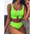 Chic High-Waist Solid Bikini Two-Piece Set for Women - LauBelle