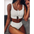 Chic High-Waist Solid Bikini Two-Piece Set for Women - LauBelle