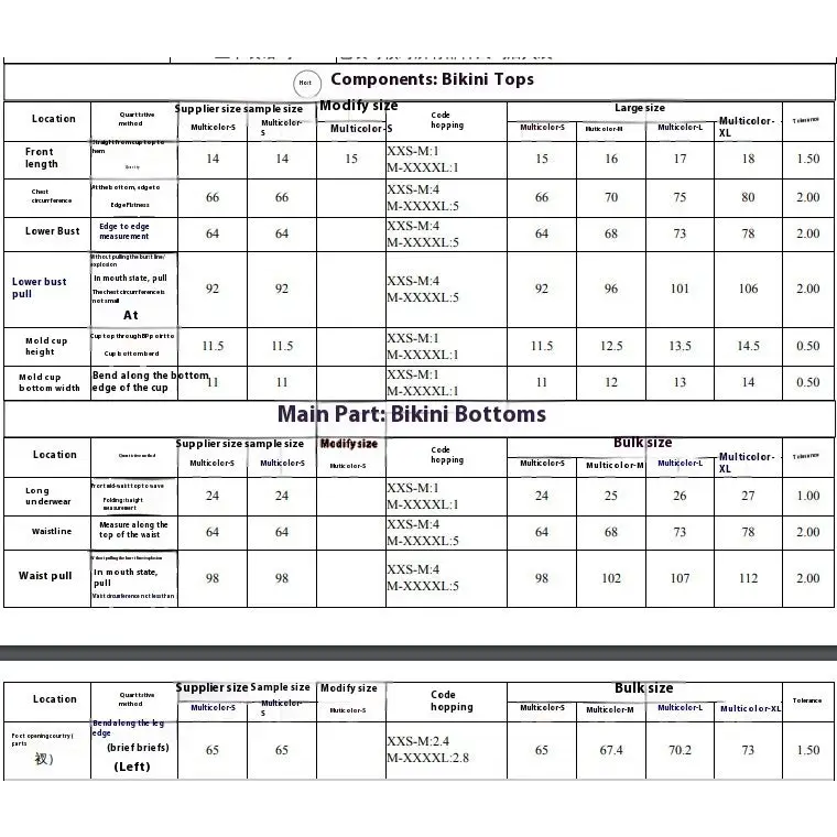 Hollow Split Bikini Swimsuit with Unique Cutout Design - LauBelle