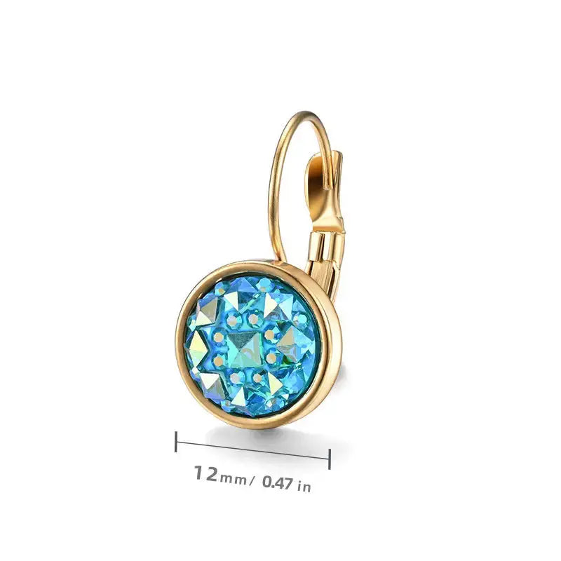 Colorful Steel Earrings for a Vibrant Look - LauBelle Brand