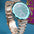 PulseTrack Womens Smart Sport Watch with Heart Rate and Fitness Tracking - LauBelle Brand