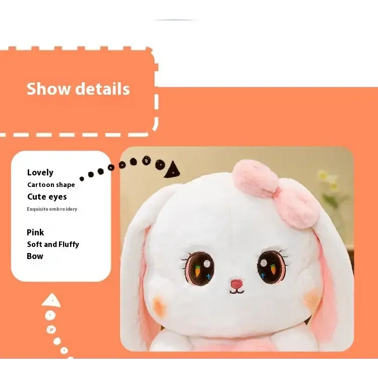 Radish Rabbit Plush Soft Toy for Kids and Adults - LauBelle
