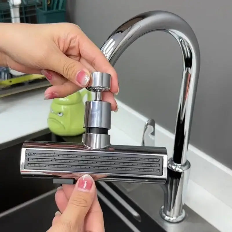 Brushed Nickel Kitchen Faucet with Durable ABS and Copper Construction - LauBelle Brand