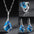 Colorful Gem Trio Set of Three Bold Gemstone Rings - LauBelle