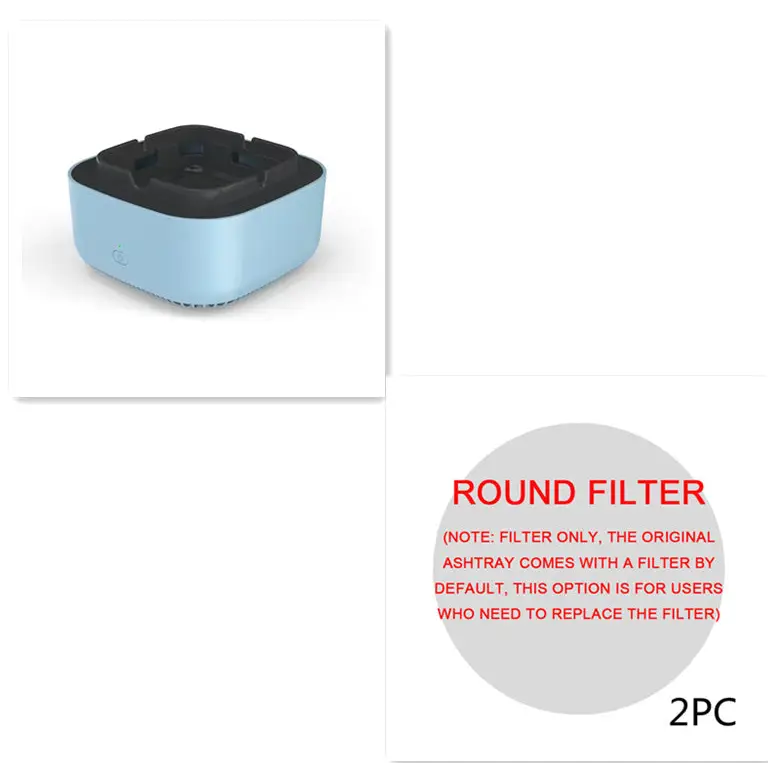 SmokeAway Air Purifier Ashtray with Advanced Smoke Filtration - LauBelle