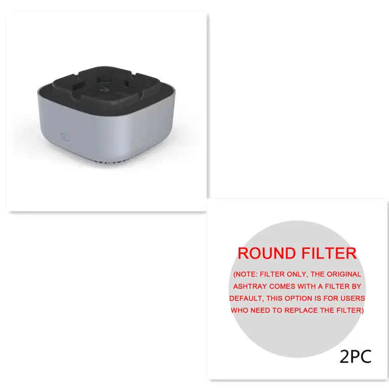 SmokeAway Air Purifier Ashtray with Advanced Smoke Filtration - LauBelle