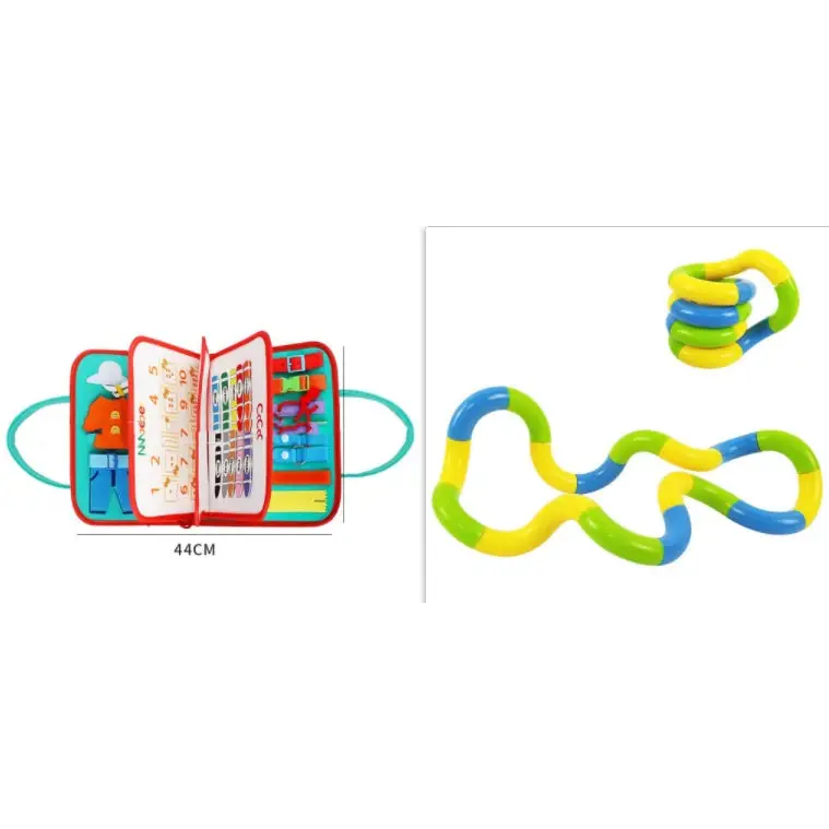 Felt Activity Board for Toddlers Development and Motor Skills - LauBelle