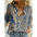 Black and White Cat Print Button-Down Shirt - LauBelle Brand