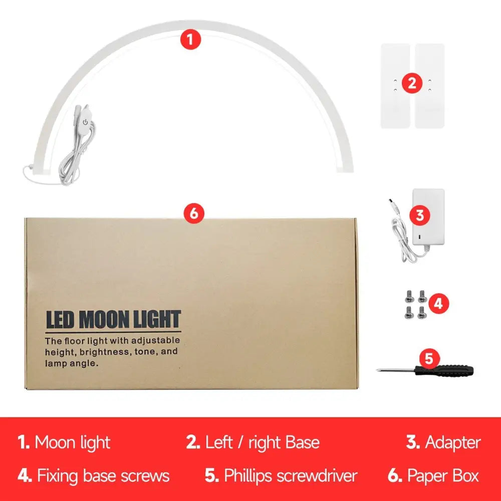Desktop With Diamond Half Moon For Nail Beauty Shop Lighting Eye-protection Lamp - LauBelle Brand