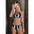 Stripe Chic Euro-American Two Piece Bikini Swimsuit - LauBelle
