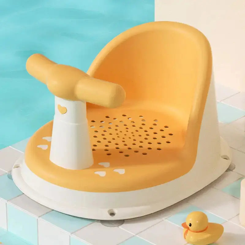 Baby Splash and Relax Bath Seat with Non Slip Base and Soft Cushioning - LauBelle