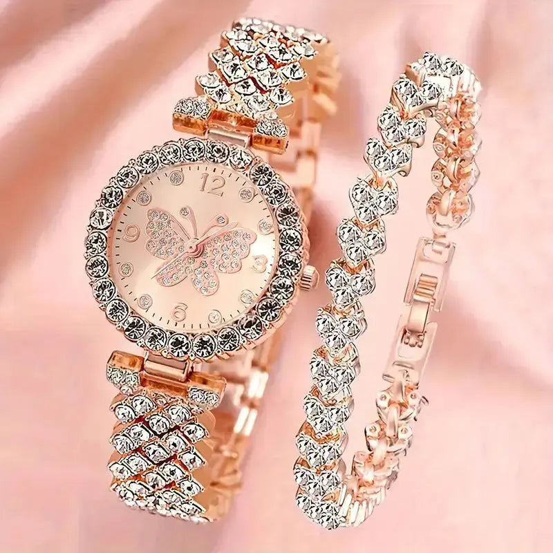 Stainless Chic Watch with High-Quality Polished Steel Design - LauBelle