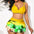 Ruffle High Waist Bikini Two Piece Swimsuit - LauBelle