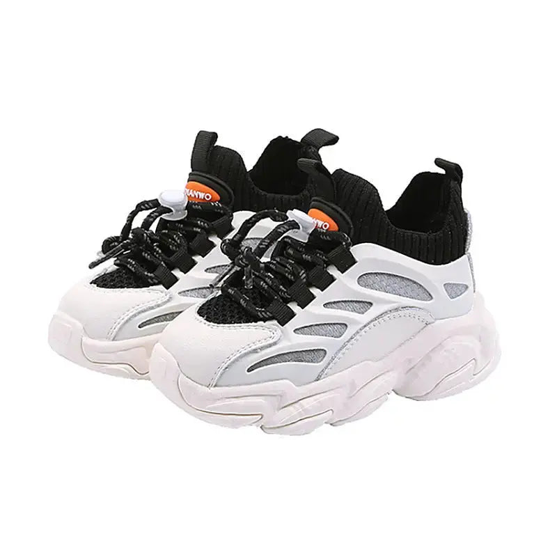 AeroStride Boys Breathable Fly Woven Sneakers for Active Comfort - LauBelle