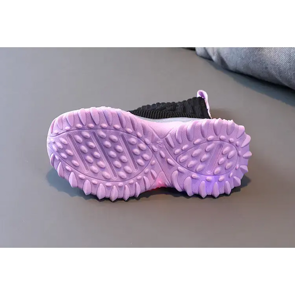 FlyKnit Light Up Shoes with Breathable and Flexible Material - LauBelle