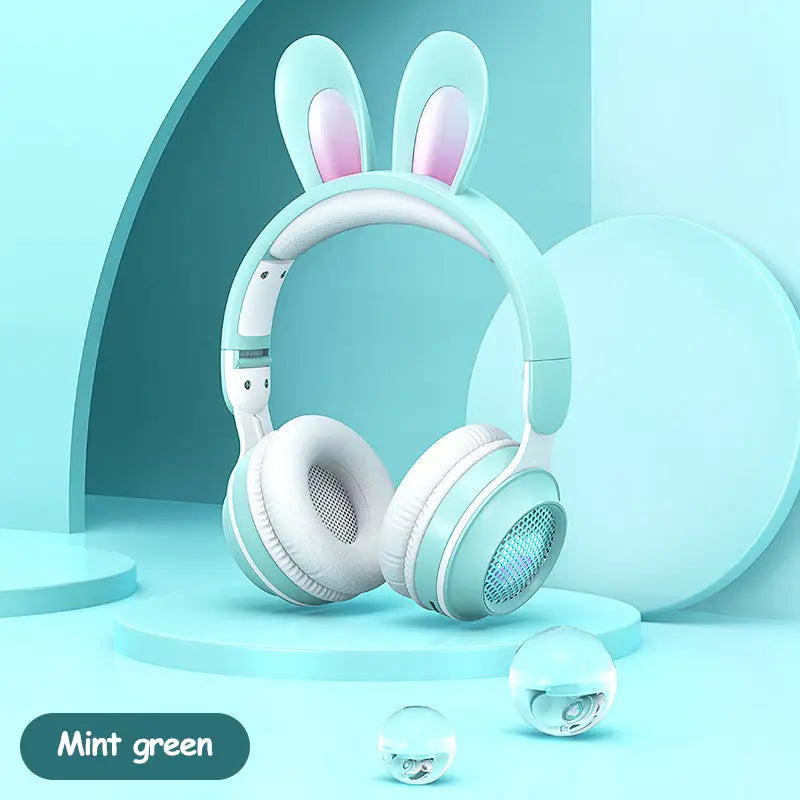 Bluetooth 5.0 Stereo Headphones with Call Function and Battery Display - LauBelle Brand
