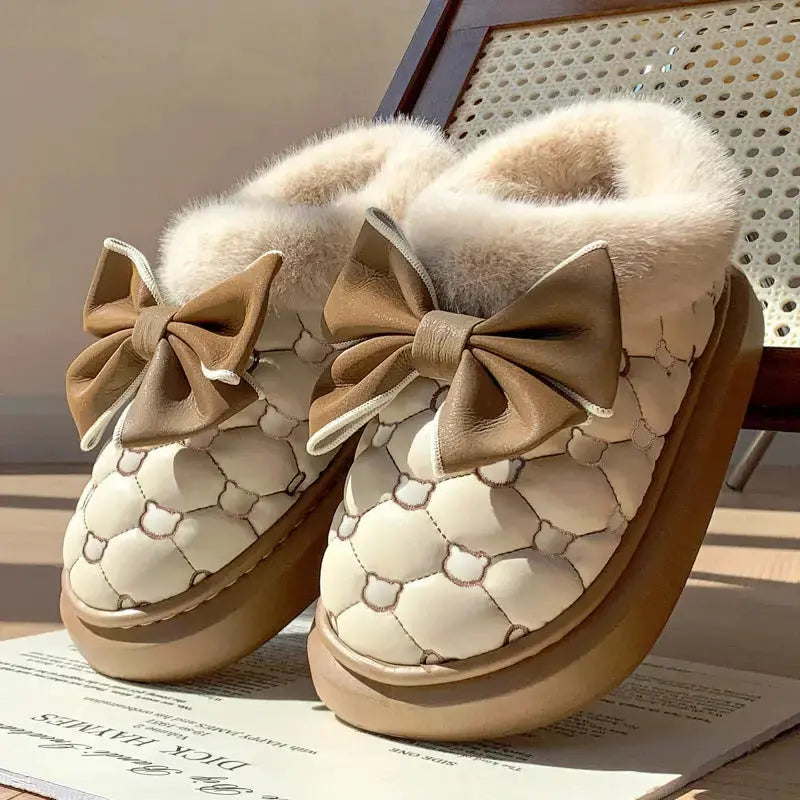 ChicBow Waterproof Cotton Winter Shoes and Bag Set - LauBelle Brand