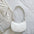 Dumpling Chic: Color Contrast PU Shoulder Bag - LauBelle