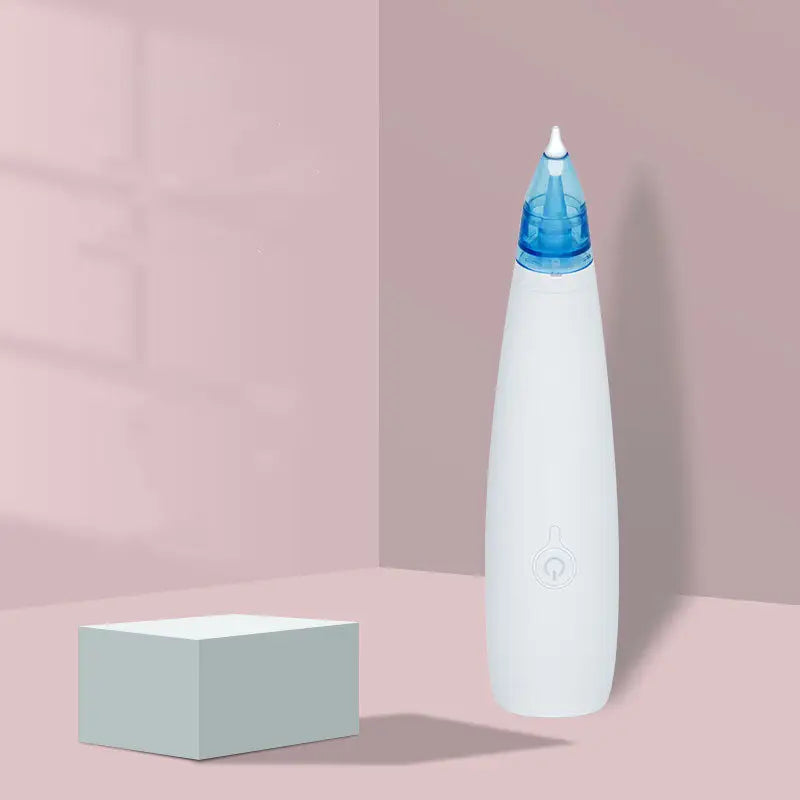 Electric Baby Nasal Aspirator – Safe & Hygienic Silicone Nose Cleaner with 2 Adjustable Suction Levels for Newborns, Infants & Toddlers - LauBelle Brand