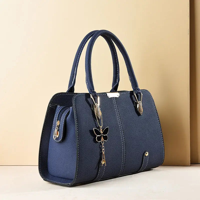 Flexi-Color Multi-Pocket PU Suitcase - LauBelle