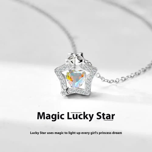 XINGX S925 Radiant Silver Necklace in Sterling Silver - LauBelle