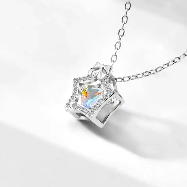 XINGX S925 Radiant Silver Necklace in Sterling Silver - LauBelle