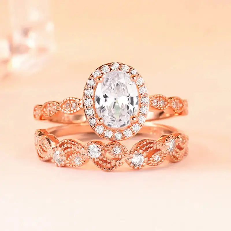Retro Chic Alloy Ring with Vintage Charm - LauBelle