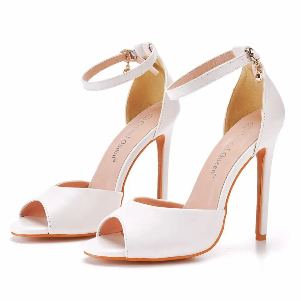 Stiletto Chic Sandals with Sleek Elegant Heel - LauBelle