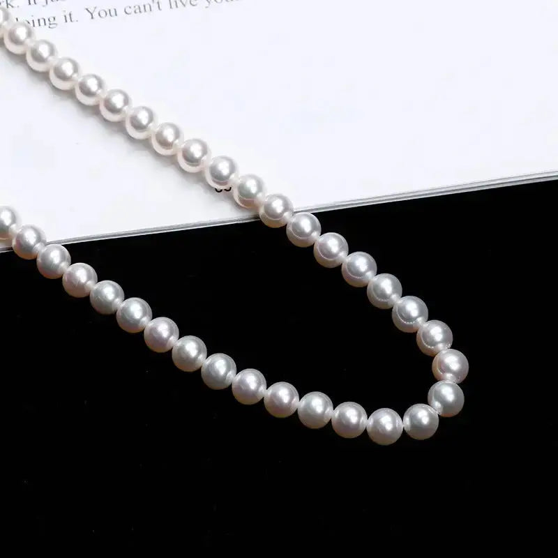 LustrePearl Handcrafted Pearl Necklace in Gift Box - LauBelle