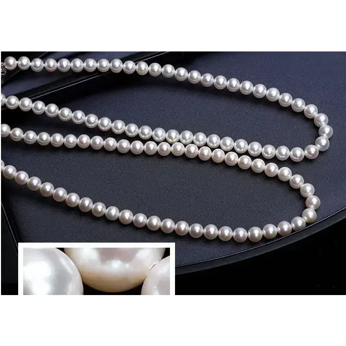 LustrePearl Handcrafted Pearl Necklace in Gift Box - LauBelle Brand