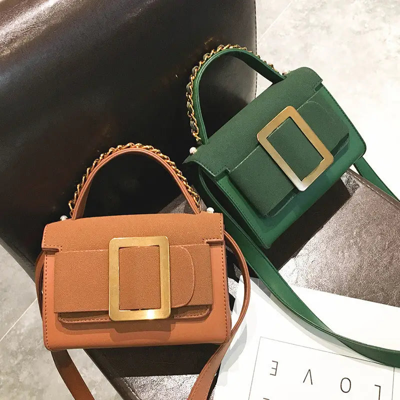 Retro One Shoulder Portable Messenger Bag - LauBelle Brand