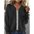 Chic Jacquard Coat for Women with Elegant Woven Pattern - LauBelle
